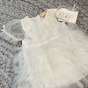 Tutu Du Monde Cream Tulle Dress
